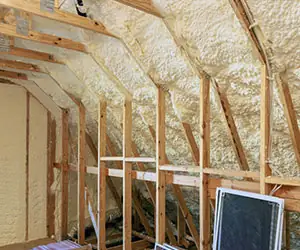 Attic insulation